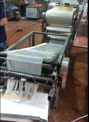 陜西涼皮機用戶生產現場